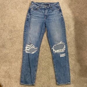 American Eagle Outfitters Blue Straight Leg Jeans